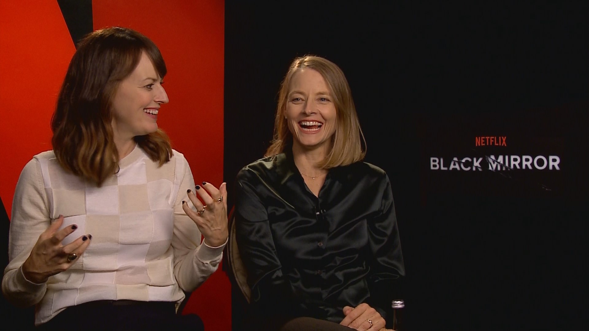 Jodie Foster and Rosemarie DeWitt preview their 'Black Mirror